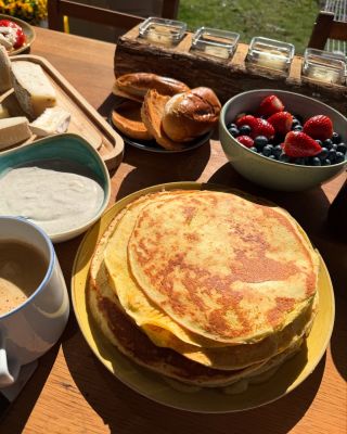 Život na farmě a nedělní snídaně, bože! Jak já to miluju😍💚🌷💚😍